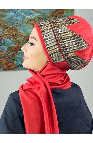 Dark Brown Ready to wear Turban 276EYLL22BERE-02