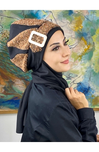 Turban Pret-a-Porter Noir 644EYL22ŞPK-01