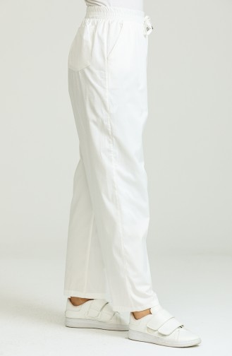 Pantalon Blanc 6106-13
