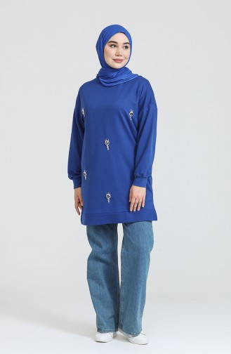 Saxon blue Sweatshirt 3113-01