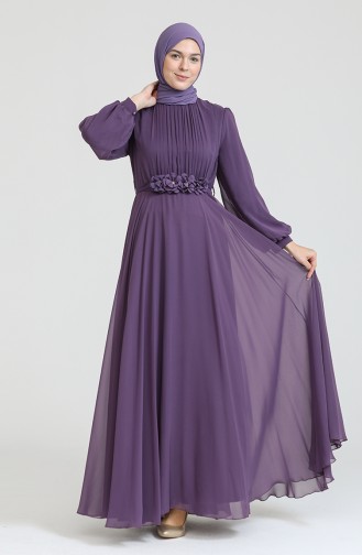Habillé Hijab Pourpre 70005-01