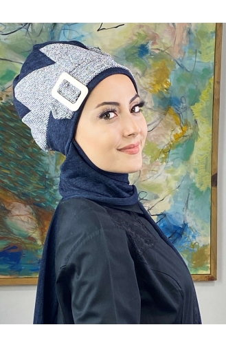 Dark Brown Ready to wear Turban 176EYLL22BERE-06