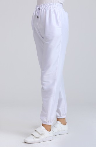 Pantalon Blanc 6108A-08