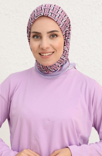 وشاح وردي باهت فاتح 1188-02