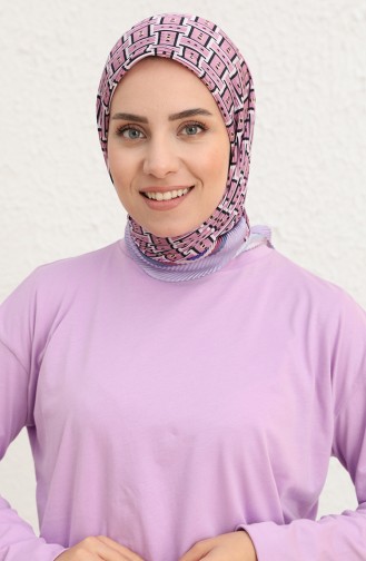 Light Dusty Rose Hoofddoek 1188-02