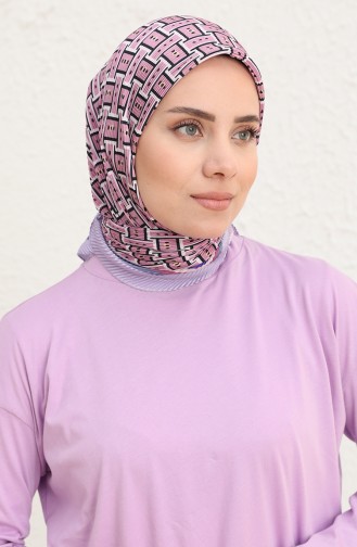 وشاح وردي باهت فاتح 1188-02