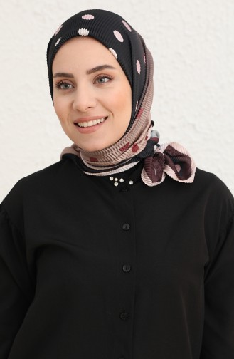 Black Hoofddoek 5207-03