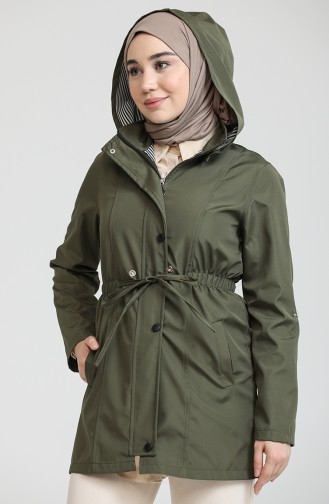 Khaki Trench Coats Models 9003-04