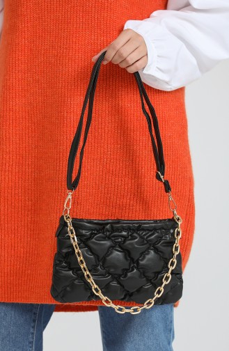 Black Shoulder Bags 3646-55