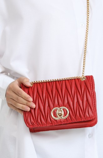 Red Shoulder Bag 3647-40