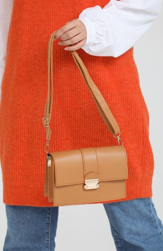 Tobacco Brown Shoulder Bag 3649-19