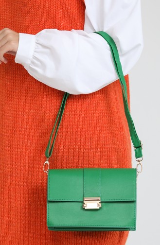 Green Shoulder Bag 3649-82