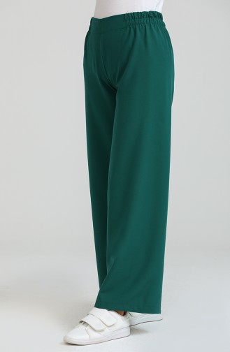 Pantalon Vert emeraude 2951-02