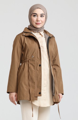 Tobacco Brown Trench Coats Models 9003-02