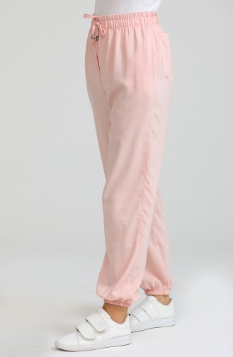 Pantalon Rose Orange pâle 6108-02