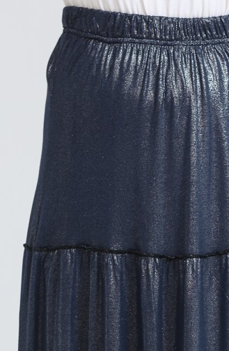 Navy Blue Skirt 8544-02
