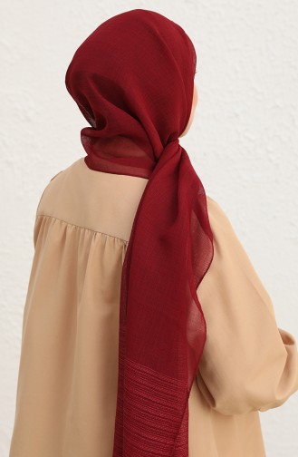 Claret Red Shawl 0001-03