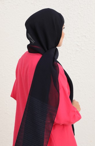 Navy Blue Shawl 0001-11