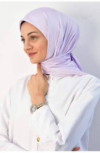Büyük Boy Rayon120´luk Düz Eşarp Şal 000036-10 Lila
