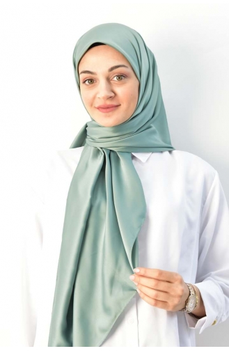 Büyük Boy Rayon120´luk Düz Eşarp Şal 000036-02 Çağla Yeşili
