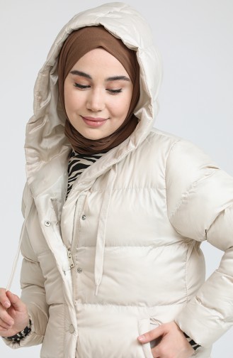 Beige Winter Coat 13818