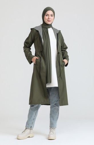 Khaki Trench Coats Models 9001-04