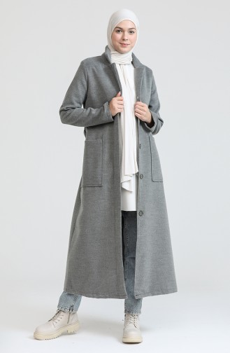 Dark Gray Coat 4016-09