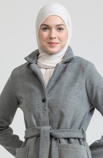 Dark Gray Coat 4016-09