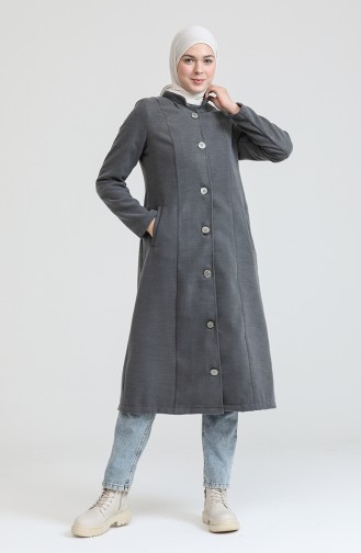 Dark Gray Coat 4018-11