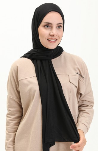 Penye Şal 1022-16 Siyah