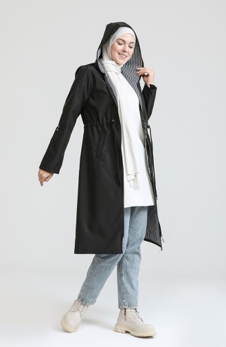 Black Trench Coats Models 9001-01