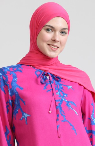 فستان فوشيا 6699-11