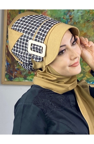 Schwarz Praktischer Turban 476EYLL22ŞAPK-04