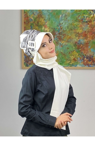 Turban Pret-a-Porter Noir 566EYLL22ŞAPK-02