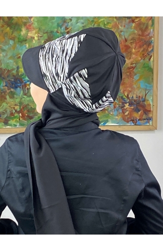 Turban Pret-a-Porter Noir 566EYLL22ŞAPK-03