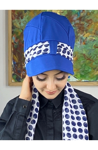 Turban Pret-a-Porter Blue roi 686EYLL22FLŞP-01