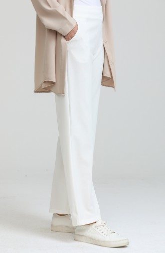 Pantalon Blanc 1028-03