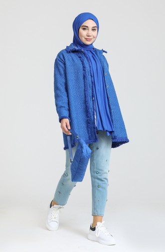 Saks-Blau Jacke 1000-01