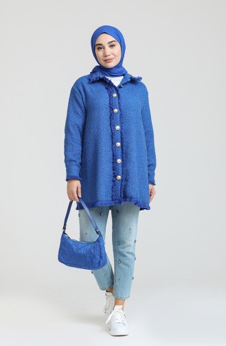 Saks-Blau Jacke 1000-01