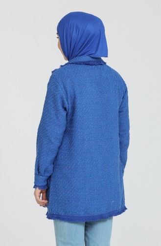 Saks-Blau Jacke 1000-01