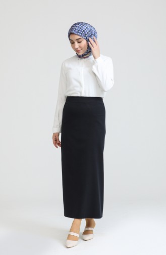 Navy Blue Skirt 202233-06