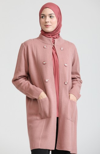 Rosa Strickjacke 1004-017