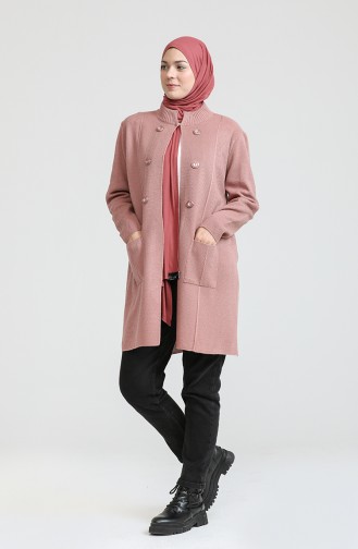 Rosa Strickjacke 1004-017