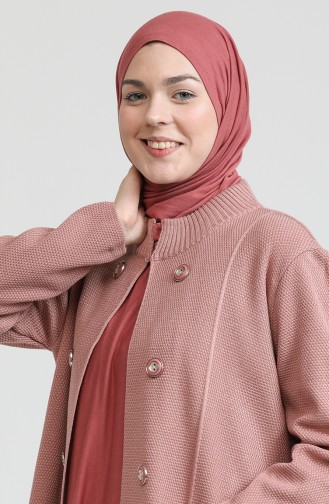 Rosa Strickjacke 1004-017