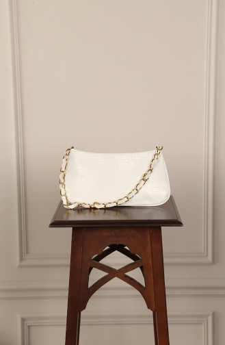 White Shoulder Bags 27Z-02