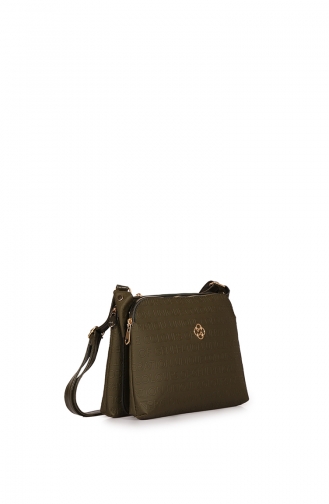 Khaki Schultertasche 07Z-03