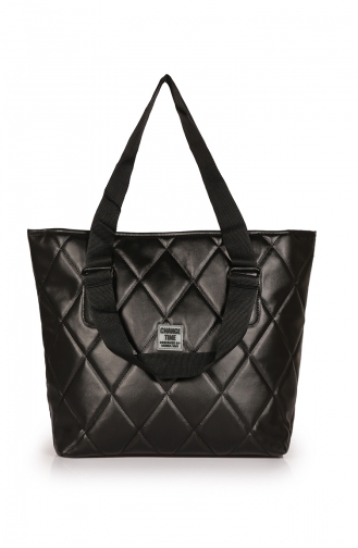 Schwarz Schultertasche 08Z-01