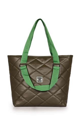 Khaki Schultertasche 08Z-03