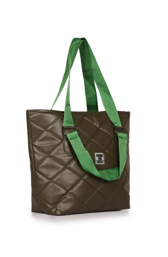 Khaki Schultertasche 08Z-03