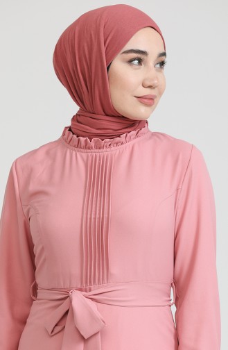 Dusty Rose İslamitische Jurk 60297-01